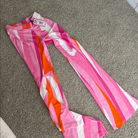 Colorful Swirl Patterned Pants - Picture 2 of 2